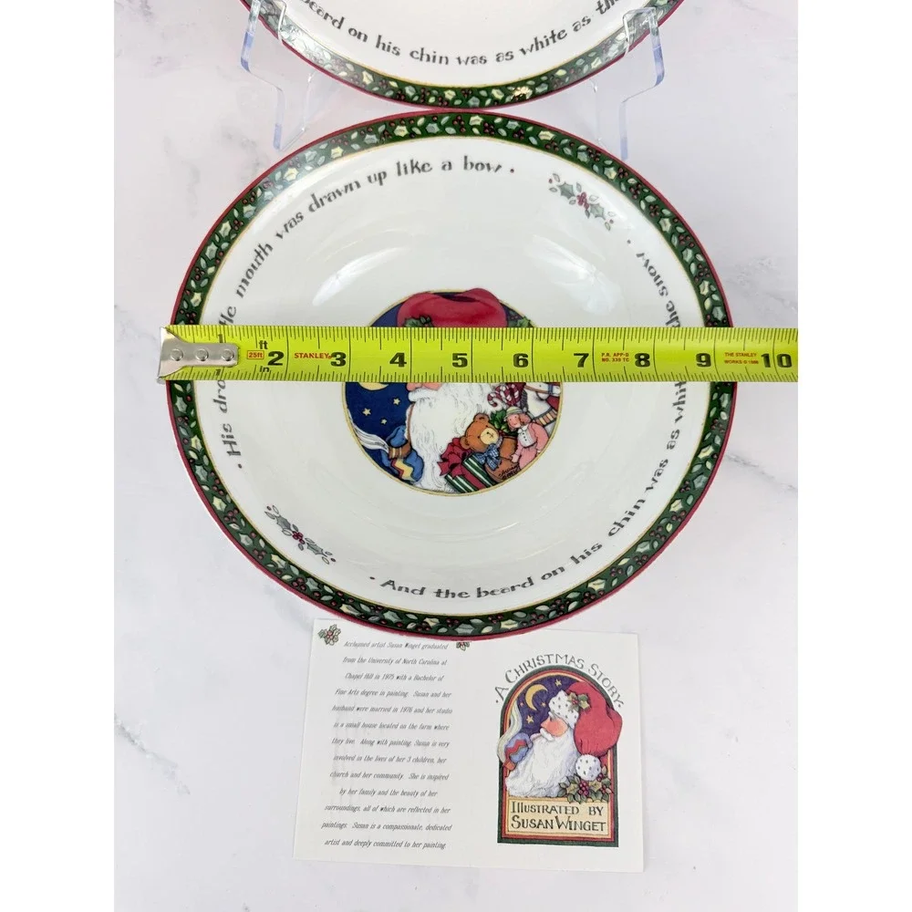 VTG NEW! 1996 international China A Christmas Story 2-Piece 9.5